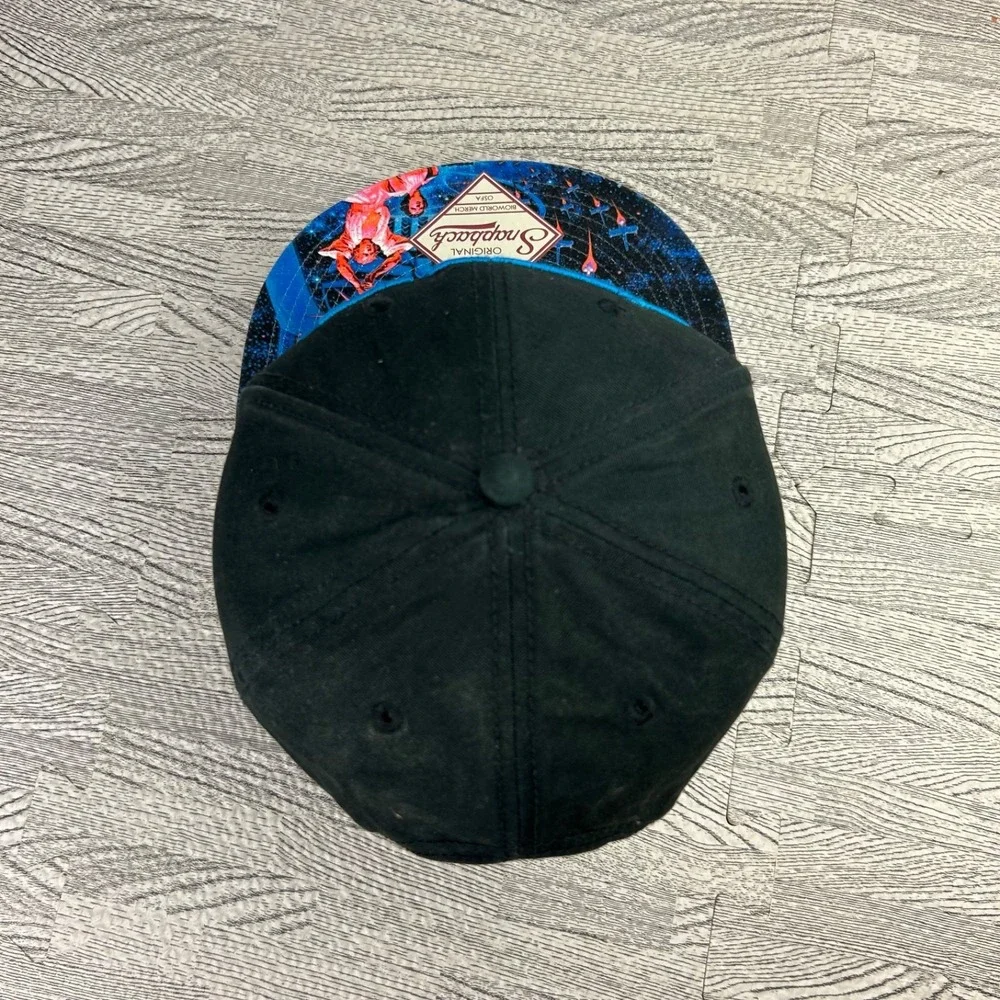 Star Wars Hat Cap Snap Back Adjustable Black Galaxy‎ Movie Promo Adult